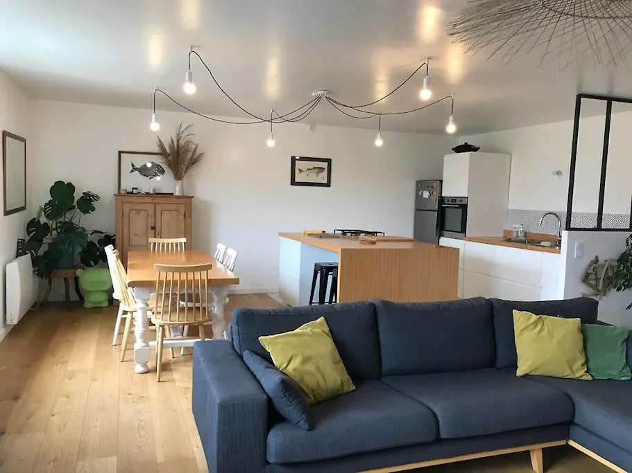 Joli Appartement Proche Dunes D'Erdeven & Ria Etel ארדבן